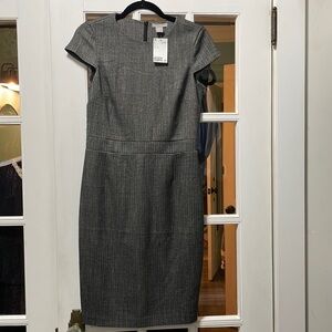 NWT HM Midi Dress- Chevron fabric